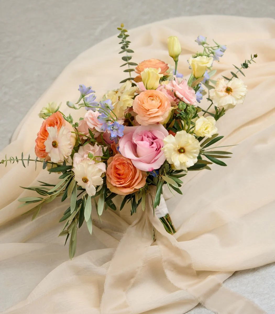 Bridal Bouquet Avant Garde Colorful