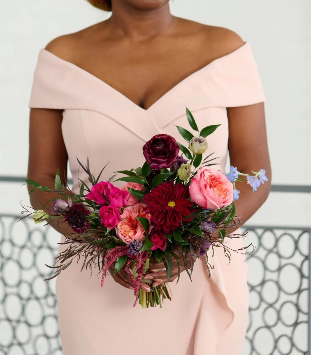 Bridesmaid Bouquet Avant Garde Jewel
