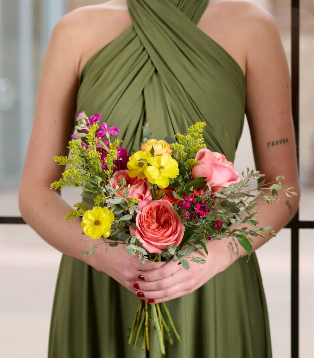Bridesmaid Bouquet Seasonal Garden