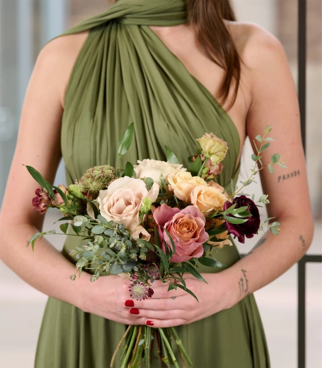 Bridesmaid Bouquet Seasonal Orchard