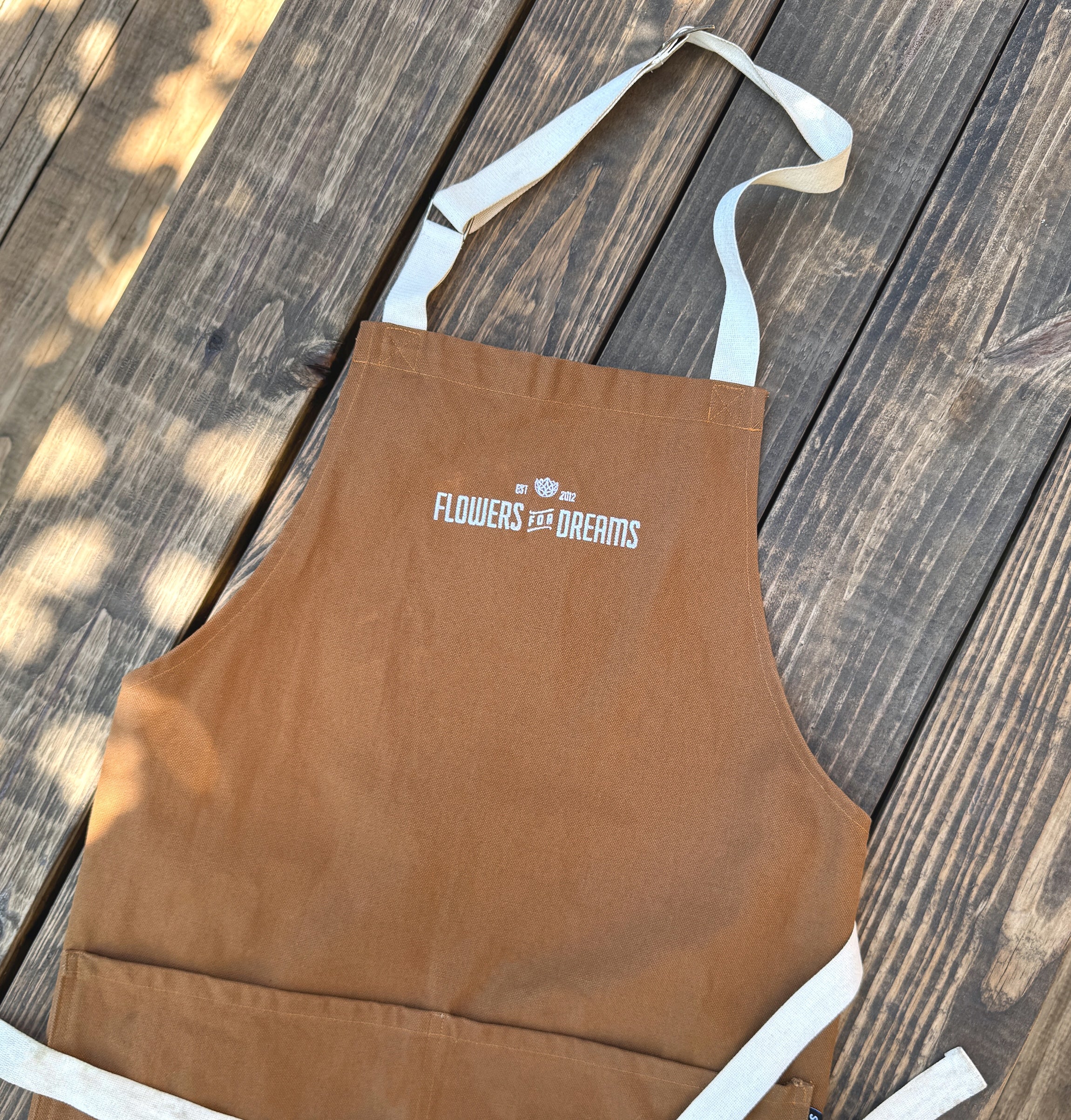 Stock Brown Apron - Image 3