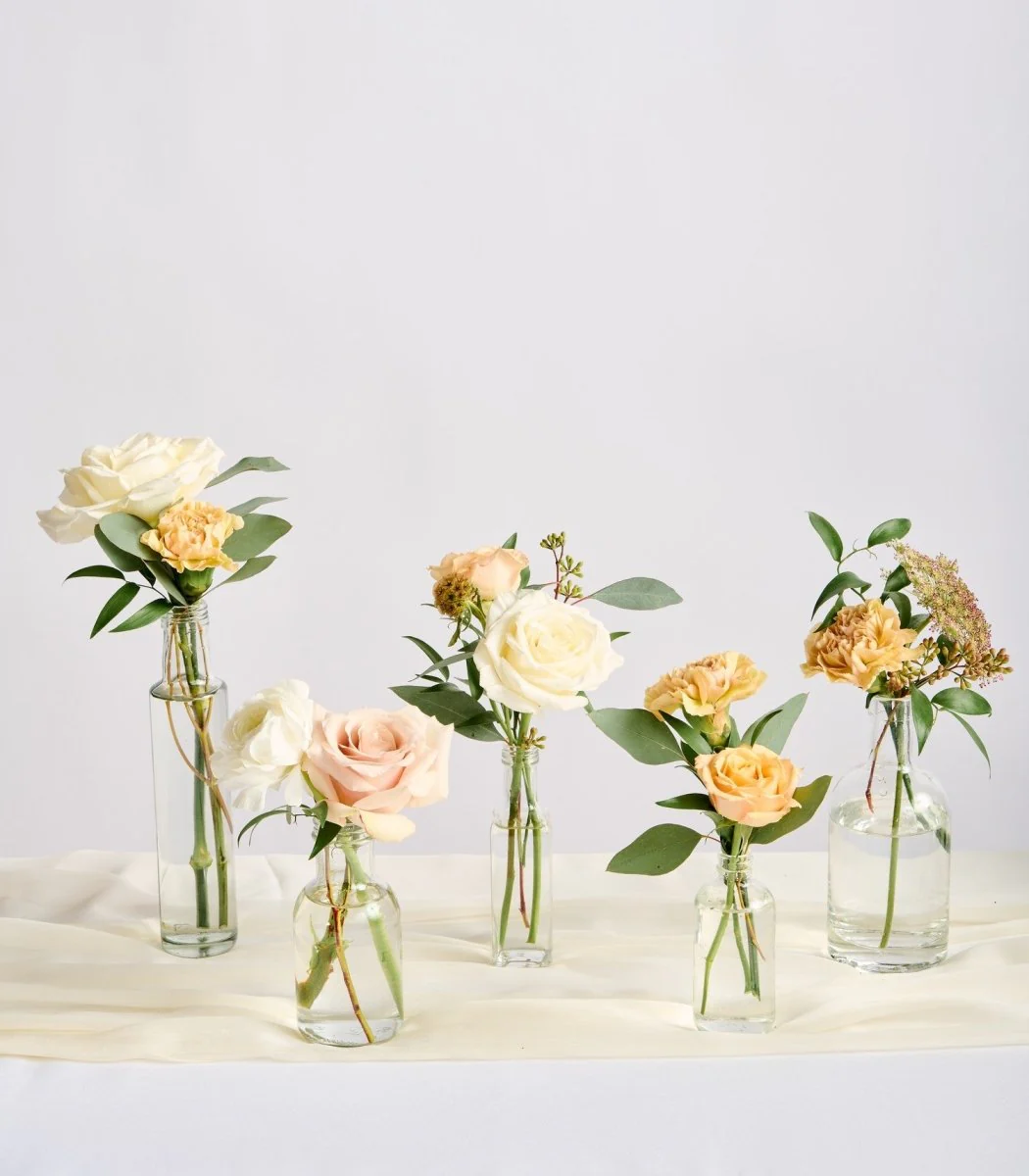 Bud Vase Tan & Neutral