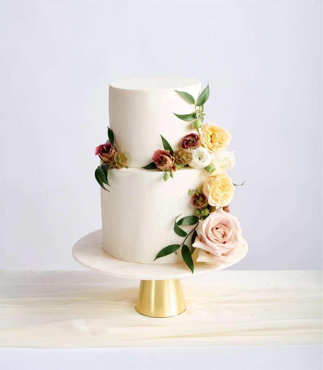 Cake Flowers Tan & Neutral