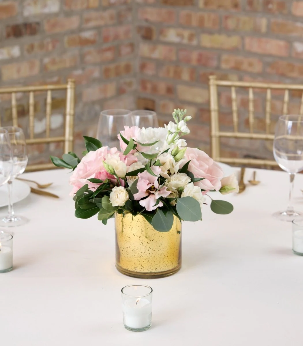 Centerpiece Avant Garde Blush & Ivory - Image 4