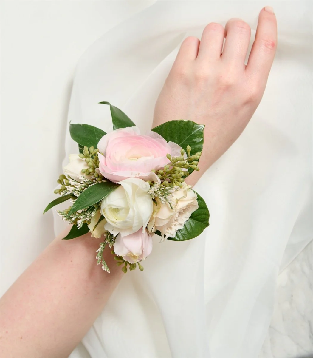 Corsage Blush & Ivory