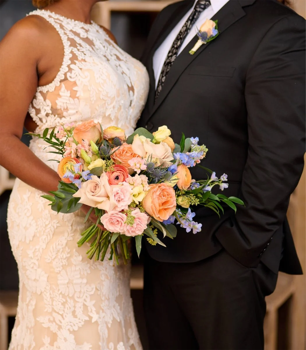 Bridal Bouquet Lush Colorful - Image 4