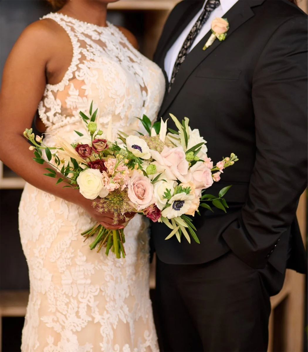 Bridal Bouquet Lush Tan & Neutral - Image 4