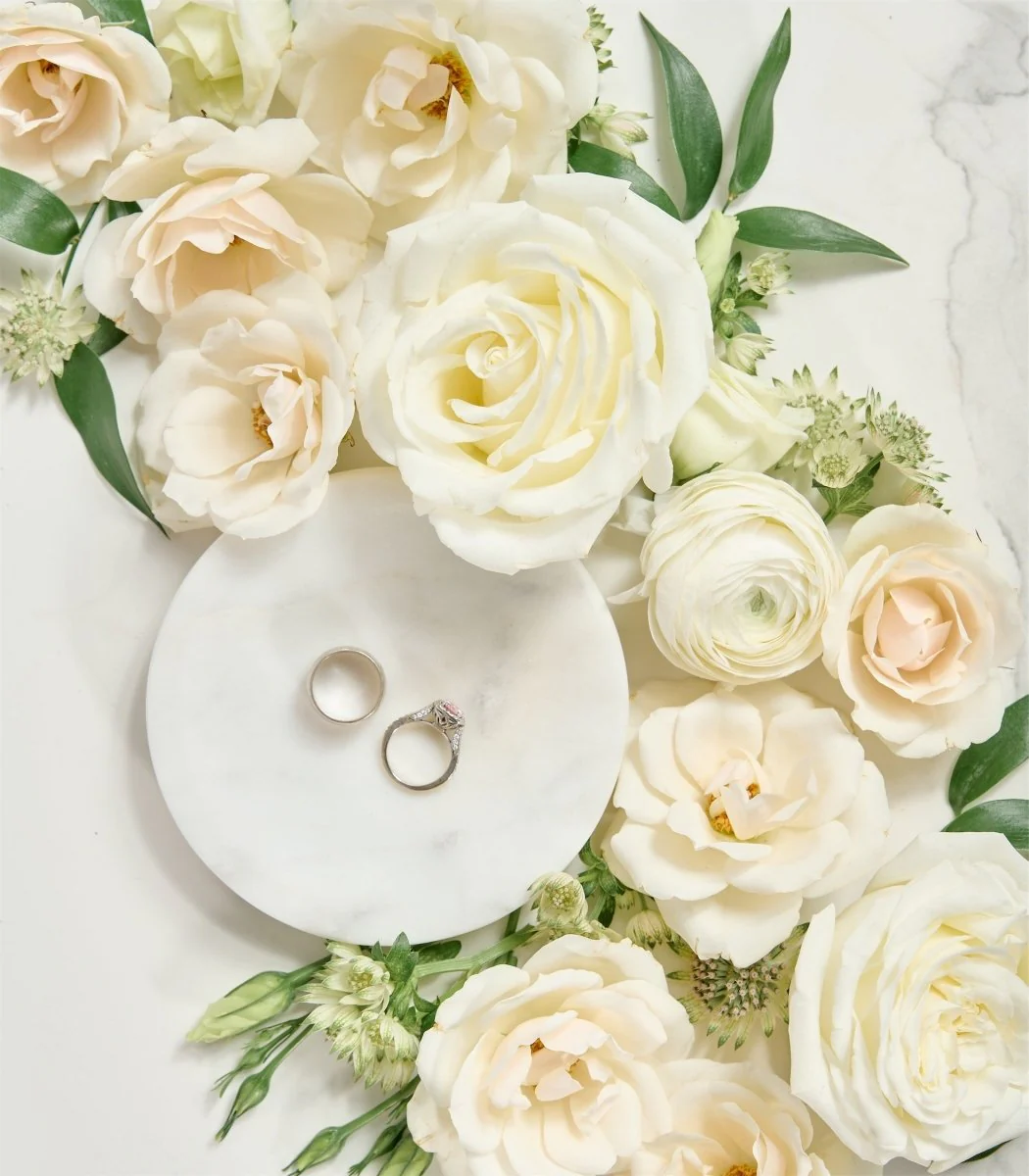 Photographer Blooms White & Cream