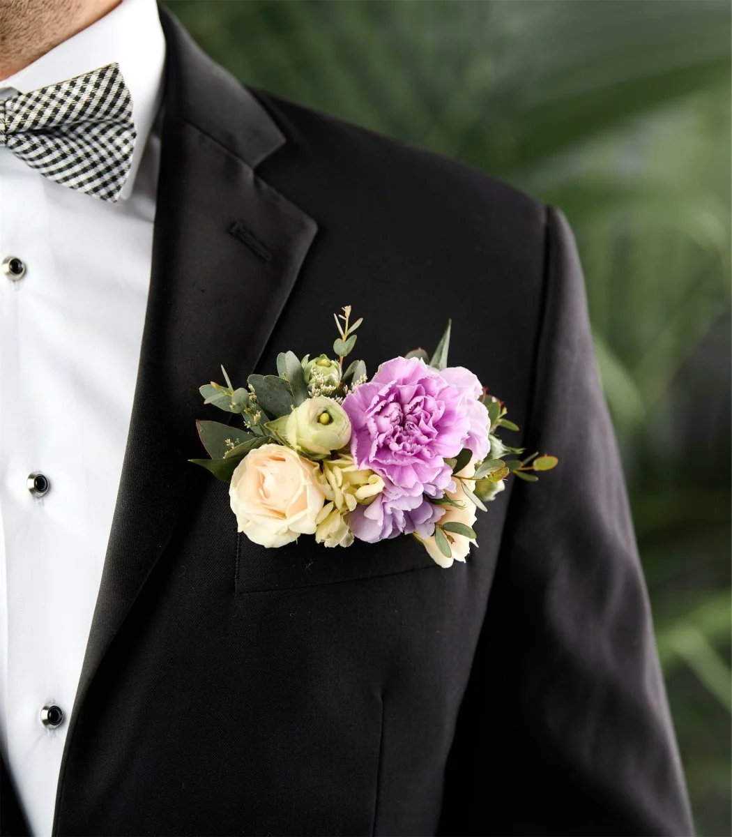 Pocket Boutonniere Meadow