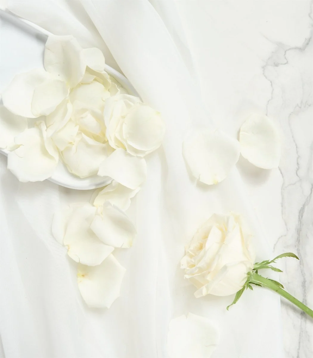Rose Petals in Cream